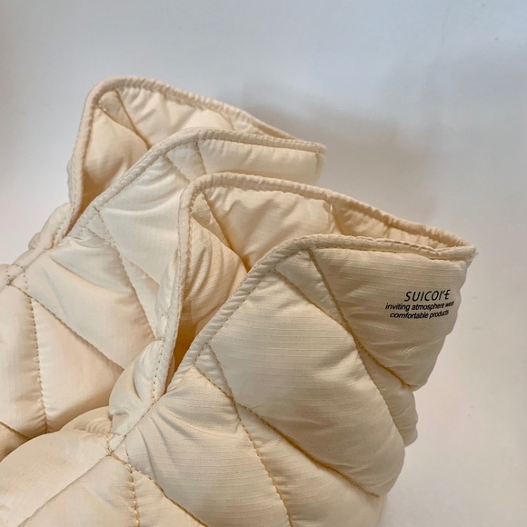 NEW SUICOKE Ivory P-Sock Padded Shoe Liners US M5/W7 - Picture 5 of 9